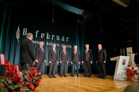 Oktet Vitis - Osrednja obcinska prireditev ob slovenskem kulturnem prazniku